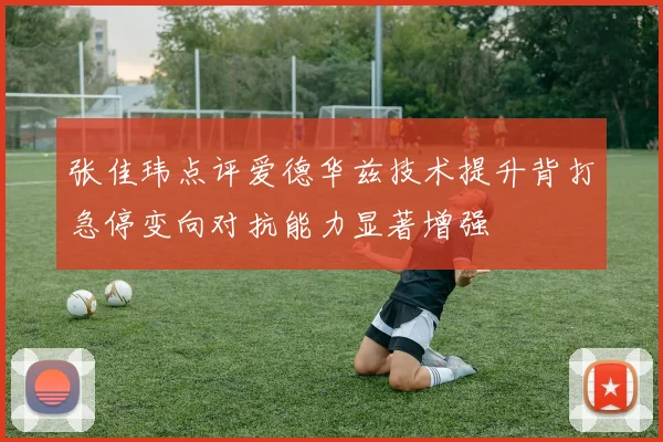 张佳玮点评爱德华兹技术提升背打急停变向对抗能力显著增强
