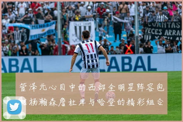 管泽元心目中的西部全明星阵容包括杨瀚森詹杜库与哈登的精彩组合